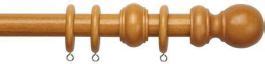 Wooden 28mm Curtain Poles Speedy County