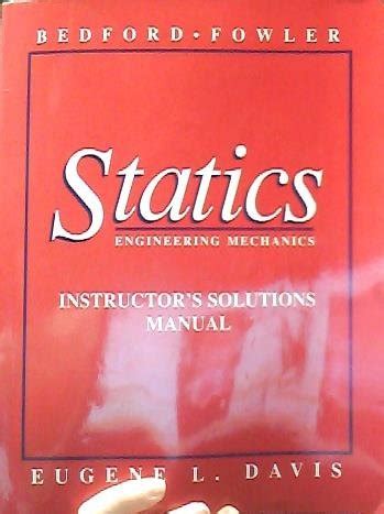 Instructor S Solutions Manual Statics Engineering Mechanics