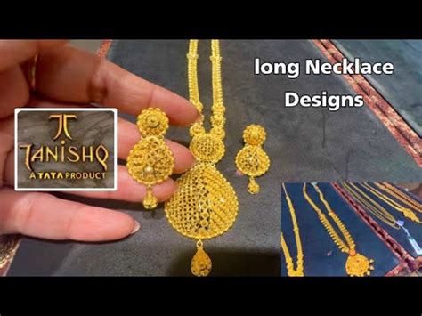 Tanishq Light Weight Long Necklace Designs With Price Long Haram Gold