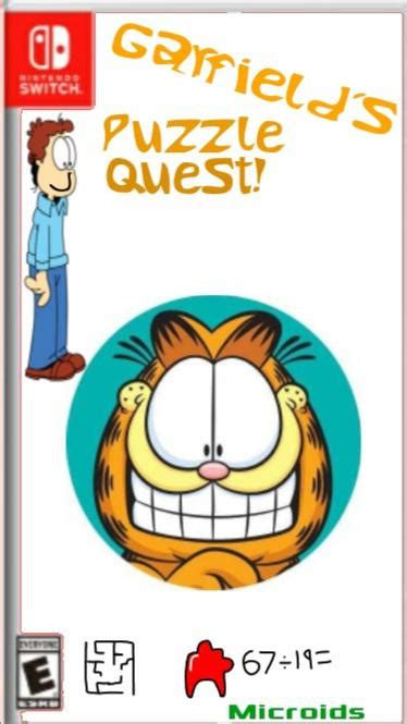 I designed a Garfield puzzle game. : r/garfield