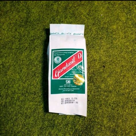 Jual Original Pupuk Daun Gandasil D Gram Kemasan Pabrik Shopee