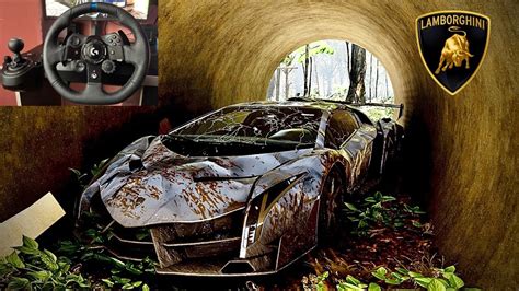 Rebuilding Lamborghini Veneno Forza Horizon Logitech G Youtube