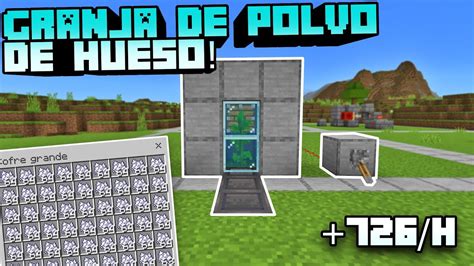 Granja De Polvo De Hueso Infinito Para Minecraft Bedrock Pe