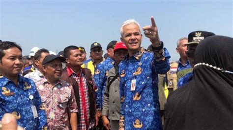 Banyak Keluhan Banjir Rob Gubernur Ganjar Pranowo Cek Progres Tol