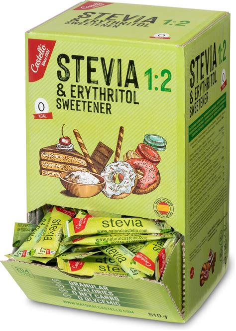 Dolcificante Stevia Eritritolo Bustine Da G Sostituto