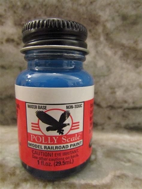 Floquil Polly Scale Railroad Model Paint 1oz 1 Oz Atsf Blue 4621735618