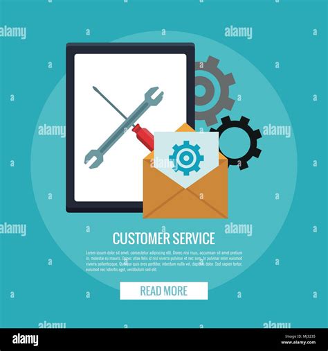 Customer service banner Stock Vector Image & Art - Alamy