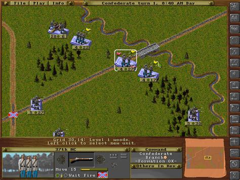 Screenshot Of Wargame Construction Set Iii Age Of Rifles