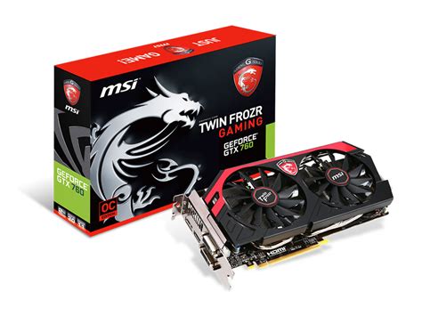 Placa De Video MSI GeForce GTX 760 TWIN FROZR 2GB GDDR5 PCI E 3 0