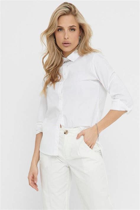 Jdymio L S Shirt Wvn Noos 15149877 Jacqueline De Yong Blouse White