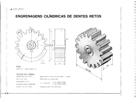 Exercícios Engrenagens Cilíndricas De Dentes Retos ~ Paulo Ito