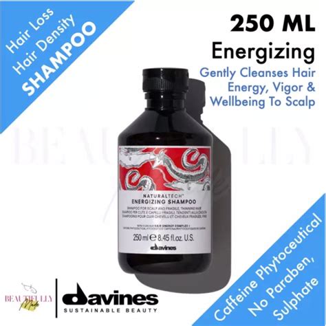 Davines Naturaltech Energizing Shampoo 250ml 12ml For Scalp And