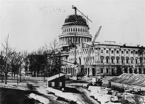 Public Domain Picture Construction Of The Us Capitol Dome Id