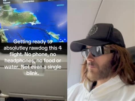 Tiktoks Raw Dogging Flight Challenge Raises Concerns Among Travel