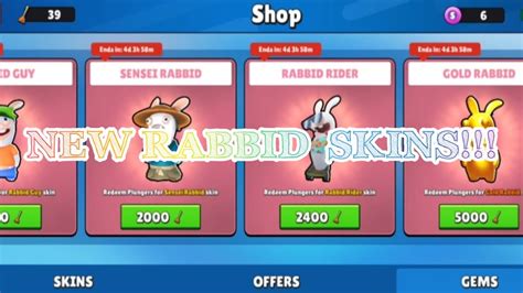 The New Rabbids Rampage Event And New Rabbid Skins Are Amazing Youtube