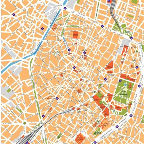 Budapest Map Vector Eps Illustrator Map Vector Maps