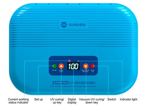 Laminadora E Estufa UV S 918B Plus Sunshine