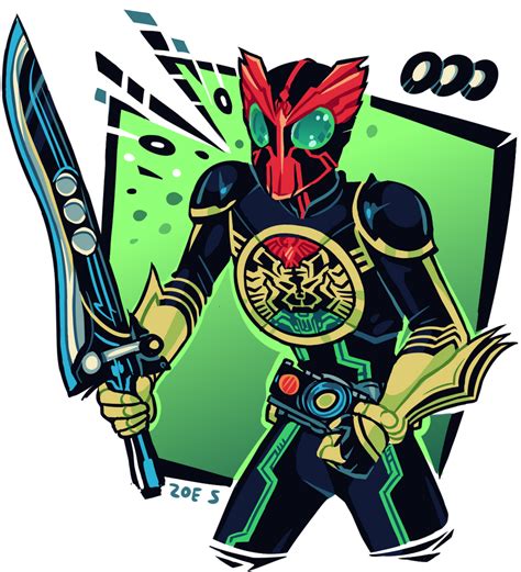 Kamen Rider Ooo By Zoestanleyarts On Deviantart