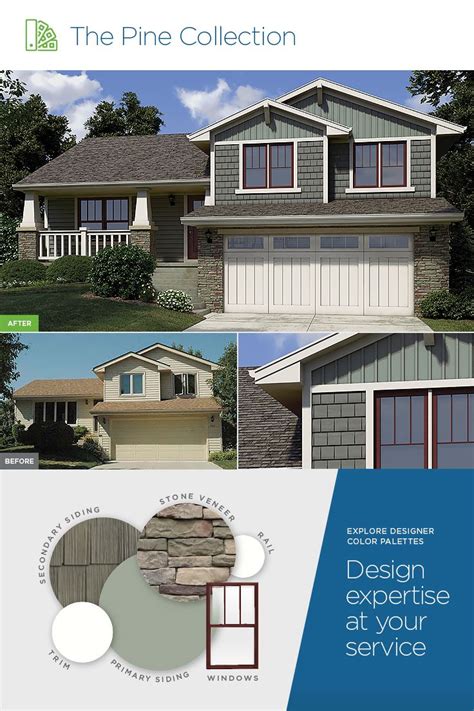 Stand Out With Tone And Texture Mastic Siding Featured Color Palette The Pine Collection