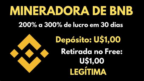 MINERADORA DE CRIPTOMOEDAS Mineradora De Bnb Bnb Miner Mineradora De