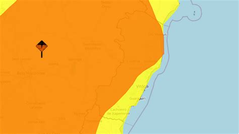 A Gazeta Es Recebe Dois Alertas De Perigo De Chuva Forte At O Fim De