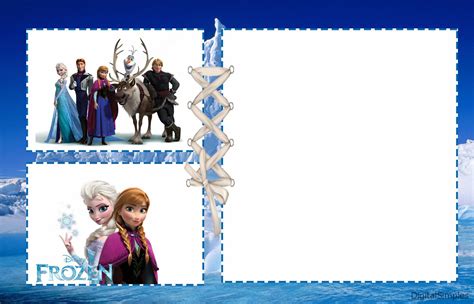 Kit Digital Aniversário Frozen Disney Uma Aventura Congelante Com