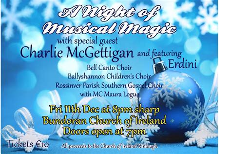 Christmas Concert Announced For Bundoran Discover Bundoran County