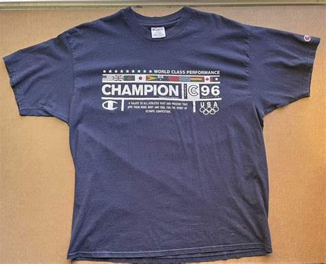 Champion Usa Olympics Vintage World Class Pe Gem