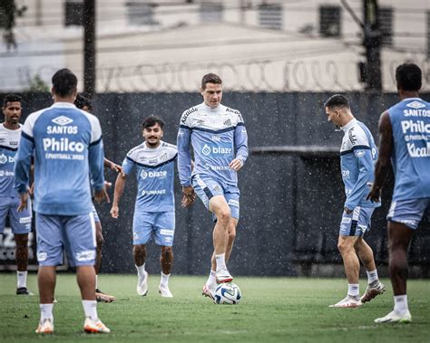 Confira Imagens Do Pen Ltimo Treino Do Santos Antes De Enfrentar O