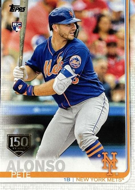 Pete Alonso Topps Th Anniversary Price Guide Sports Card