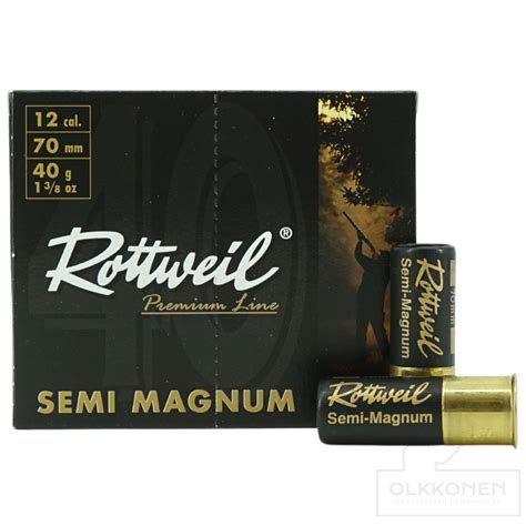 Rottweil Semi Magnum G Kpl Rs Olkkonen Fi