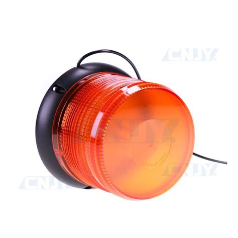 Gyrophare Led Magn Tique Orange Rotatif Et Flash Cronos W V