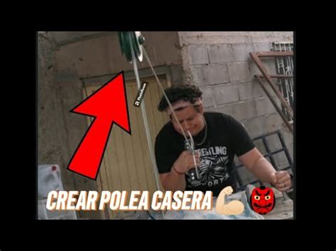 CREAR POLEA CASERA PARA EJERCICIO EN CASA YouTube