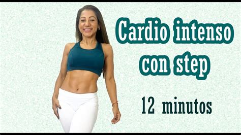 Rutina Intensa Cardio Step Rutina 1551 Youtube