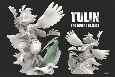 Zelda Tulin Deluxe 3d Printing 3d Model 3d Printable Cgtrader