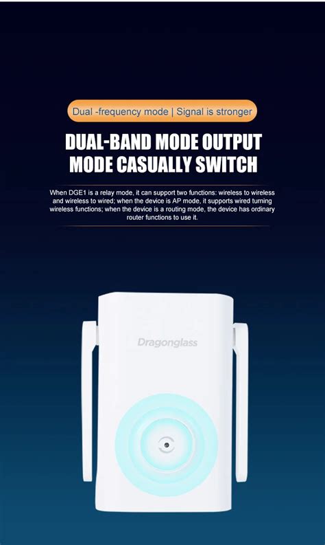 Odm Oem Dual Band Mbps With Dbi Antennas Strong Power Amplifier