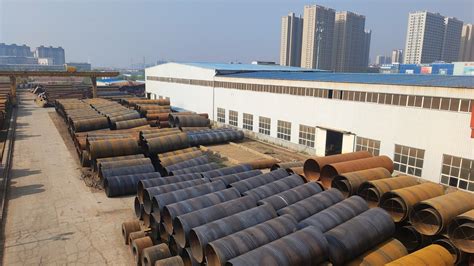 The Manufacturing Process Of Spiral Welded Pipes Cangzhou