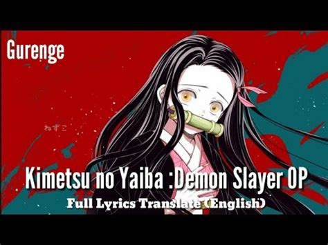 Demon Slayer Opening Song Name : Demon slayer song - YouTube / This is ...