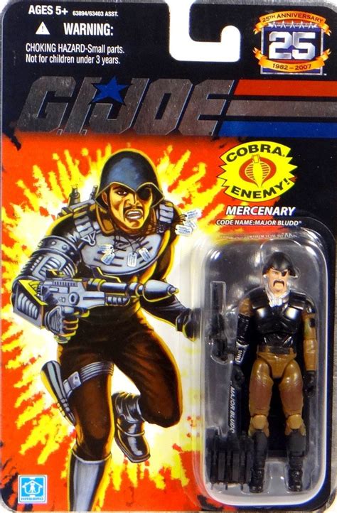 Buy Major Bludd Gi Joe 25th Anniversary Action Figure Comic Logo