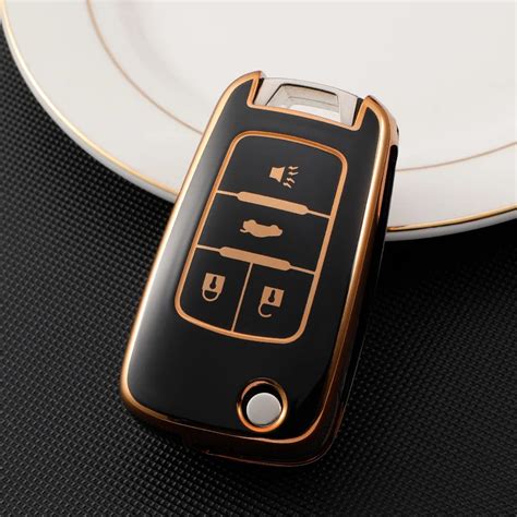 Button Tpu Car Key Cases Cover For Buick For Chevrolet Cruze Aveo