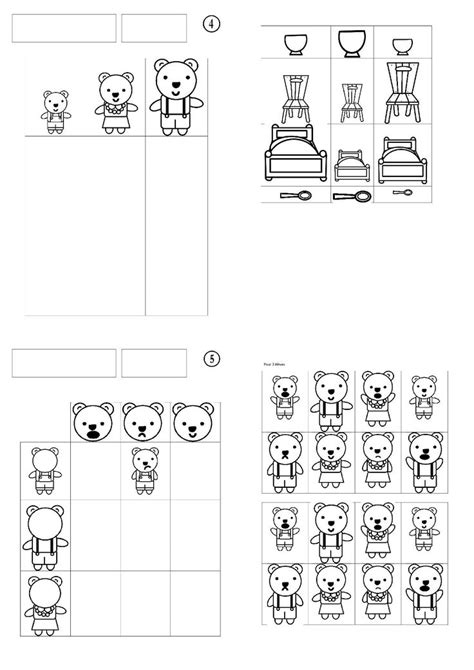 Coloriage Boucle D Or Et Les 3 Ours Facile