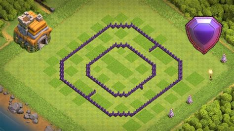 Dos Diseño Ayuntamiento 7 Th7 Subida De Copas Clash of Clans