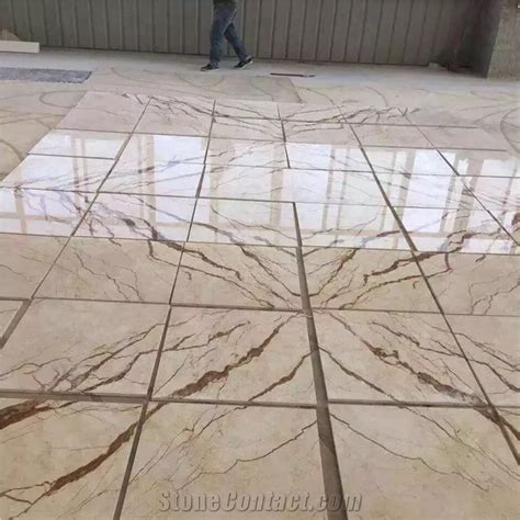 Turkey Crema Sofitel Gold Beige Marble Wall Cladding Tiles From China