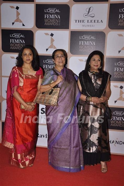 Arundathi Nag poses with friends at L'Oreal Paris Femina Women Awards ...