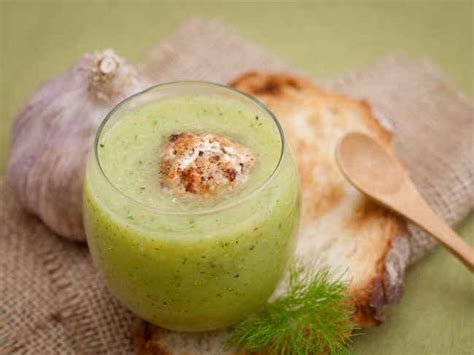 Gaspacho de concombre recette facile fraiche et légère