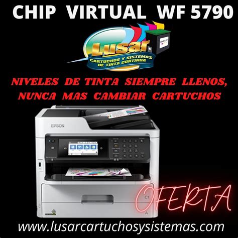 CHIP VIRTUAL PARA IMPRESORAS EOSON WF 5790 WF5290 WF5710 CHP VRTWF5790