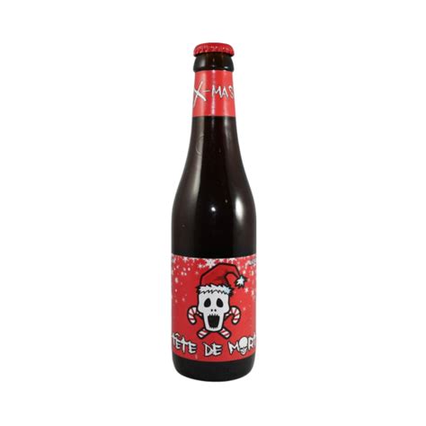 Brasserie Du Bocq Tete De Mort X Mas 33cl 8 1 Hellobier Webshop