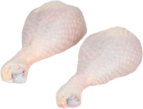 Raw Young Chicken Drumsticks Fresh Cvp Random Size Packed Bulk 140 Lb Vacuum Sealed Liner