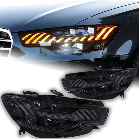 Car Lights For Audi A6 Headlight Projector Lens A7 Design Dynamic