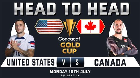 United States Vs Canada Quarterfinals Concacaf Gold Cup Head